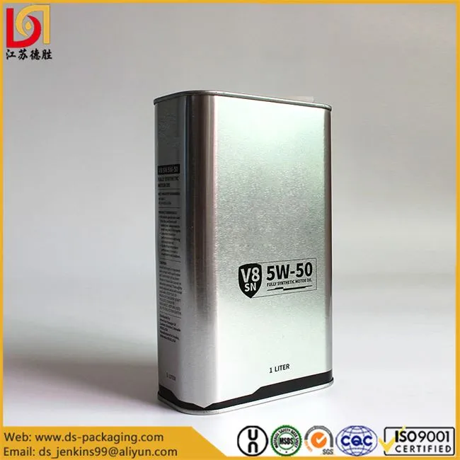 1L Car Paint Metal Can